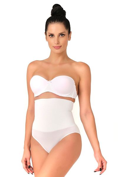 by İGP Corset alb cu talie înaltă, fără sudură, chiloți cu alunecare dublă, cu funcție de masaj