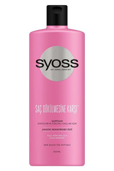 Syoss 500 ml X 6 Anti-Hair Loss Shampoo - 1225322121414
