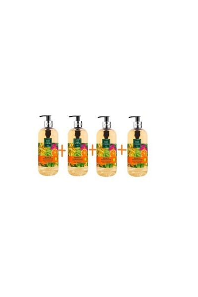 Eyüp Sabri Tuncer Bodrum Tangerine Liquid Soap 500 ml * 4 Pieces