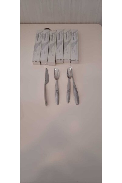 Tupperware Fruit Fork Knife for 6 Persons