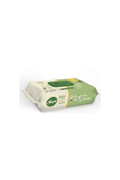 Sleepy Natural Organic Cotton Wet Cleaning Towels - 50 Pcs