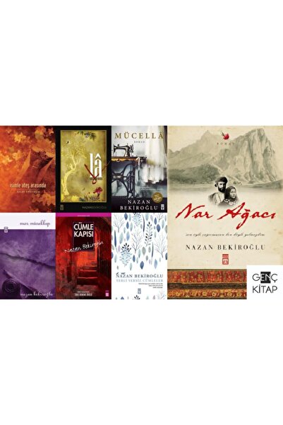 Timaş Yayınları Nazan Bekiroğlu 7 Kitap Set Nar Ağacı-mücella-la Sonsuzluk Hecesi-cümle Kapısı-mor Mürekkep