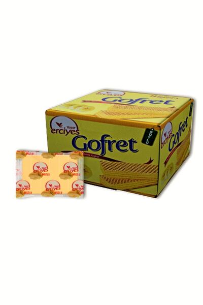 Yaşar Erciyes Muz Aromalı Sütlü Gofret 1200 gr