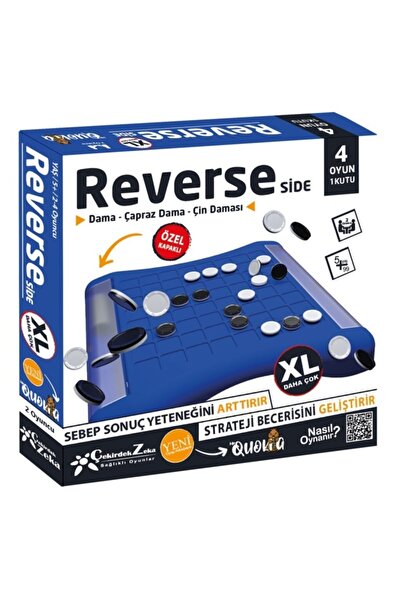 Çekirdek Zeka Çekirdek Zeka Reverse Side Oyunu Plastik Reversi Kapaklı