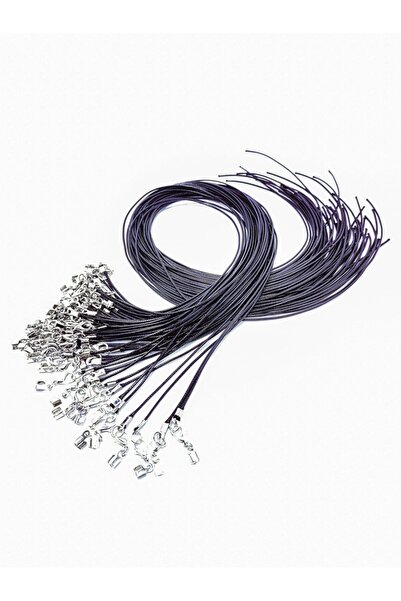 platin hediyelik 1 قطعة سلسلة سوداء جاهزة للقلادة 55 سم