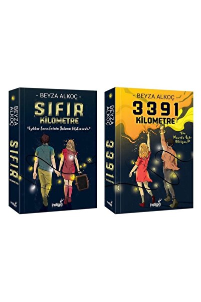 İndigo Kitap Indigo Beyza Alkoç 3391 Ve Sıfır Kilometre 2 Kitap Set
