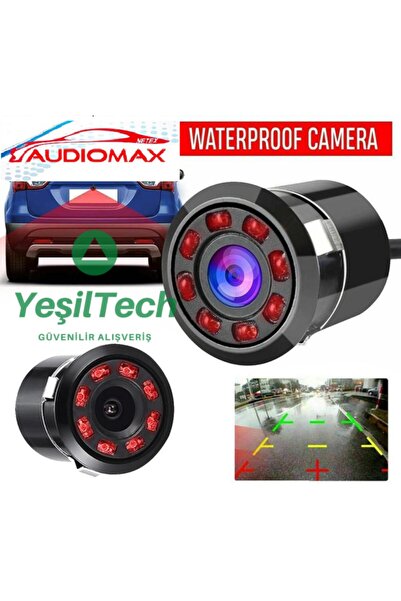 EXVOL Yeşiltech Mx-30 Gece Görüşlü Geri Görüş Kamerası Ir Infraredledli Gece Görüş Park Çizgili