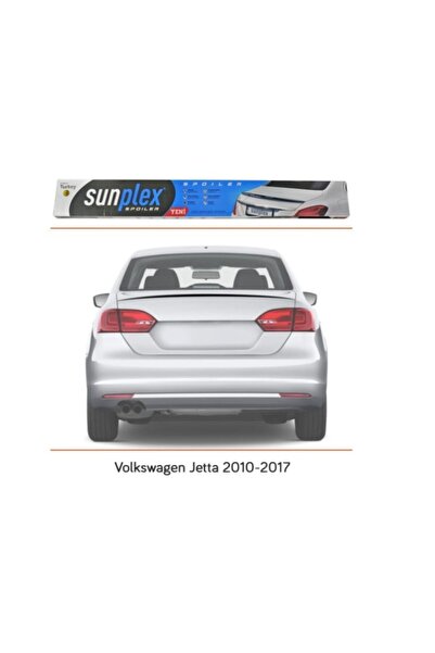 SUNPLEX Jetta Bagaj Üstü Spoiler Piano Black Enjeksiyon Baskı 2010-2017