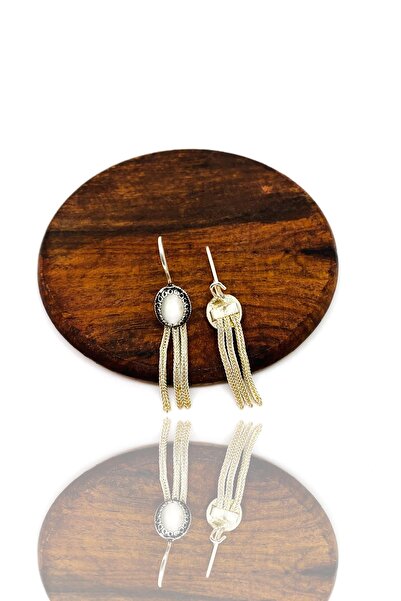 Artuklu Telkari 925 Ayar Gümüş Mardin Midyat Hasırı Sedef Taşlı Kadın 3'lü Set