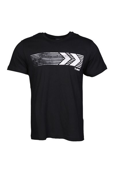 hummel Salmon - Men's Black T-Shirt