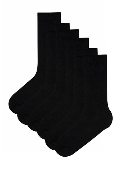 MEM SOCKS Комплект от 6 безшевни сезонни чорапи за жени