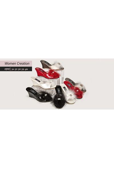 GC Goose Feather High Feta Women's Slippers 170