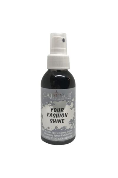 Cadence 1119 Siyah Metalik Fashion Sprey 100ml | Marmara Hobi