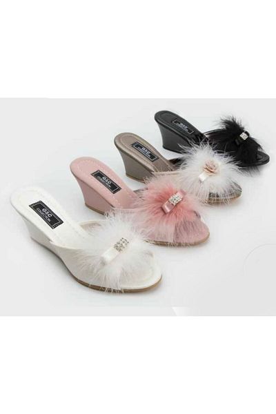 GC Goose Feather High Feta Women's Slippers 170