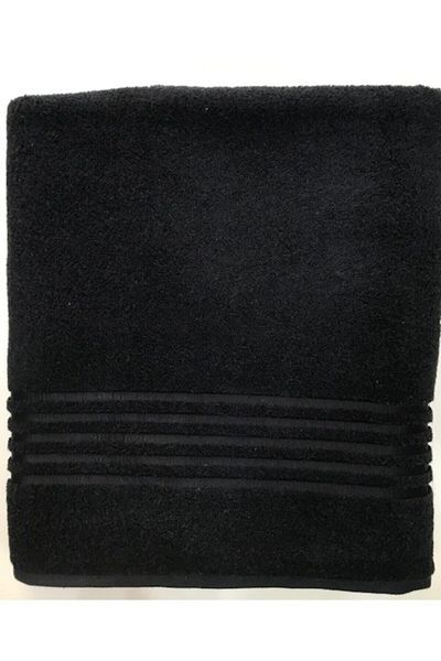 Özdilek 100% Cotton Belda Bath Towel 100X150 Black
