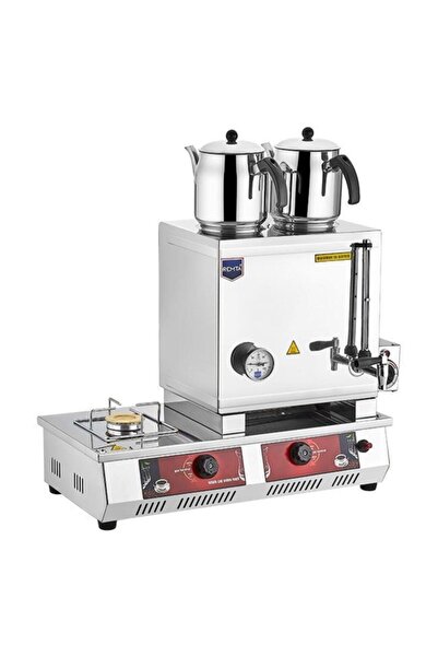 Remta Tüplü Elektrikli Çay Kazanı Ocağı 2 Demlikli 23 Lt Ce