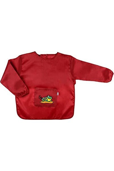 Nova Color Boyama Önlüğü (Öğrenci Çalışma Önlüğü) Kırmızı Nc-4107Ki