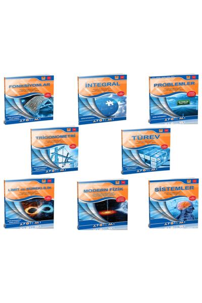 Apotemi Yayınları Apotemi Fonksiyonlar Integral Problemler Türev Trigonometri Limit M.fizik Sistemler 8 Li Set