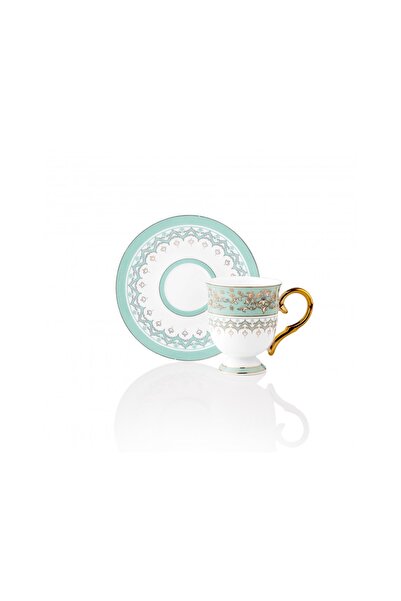 Taç Ebrar 6 Kişilik Fincan Takımı Yeşil