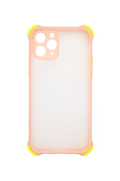 Joyroom Apple Iphone 11 Pro Montreal Crash Korumalı Silikon Kılıf Pudra Pembe