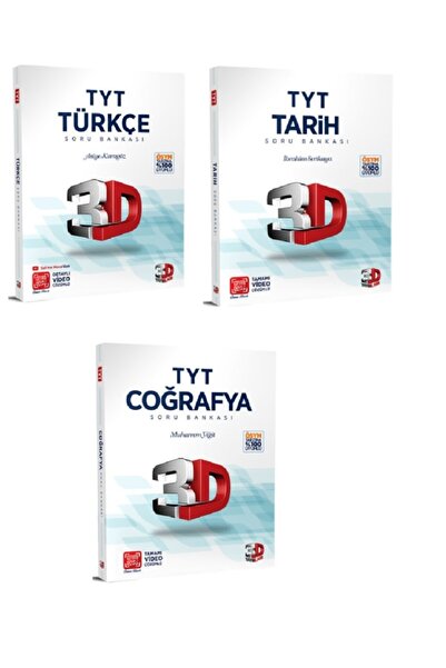 3D Yayınları 3d Tyt Sözel Soru Bankası Seti