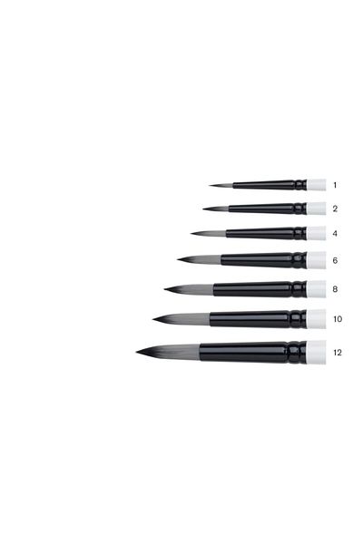 Winsor Newton Winsor & Newton Professional Acrylic Long Handle Συνθετική στρογγυλή βούρτσα Νο:2