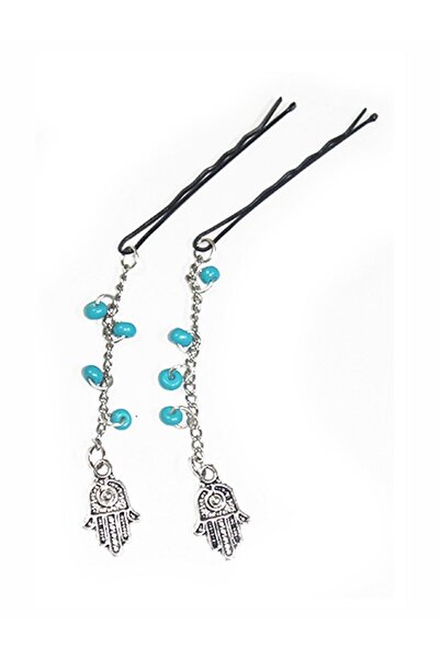 New Obsessions Σετ καρφίτσες μαλλιών Fatma Ana Charm 2 τεμαχίων