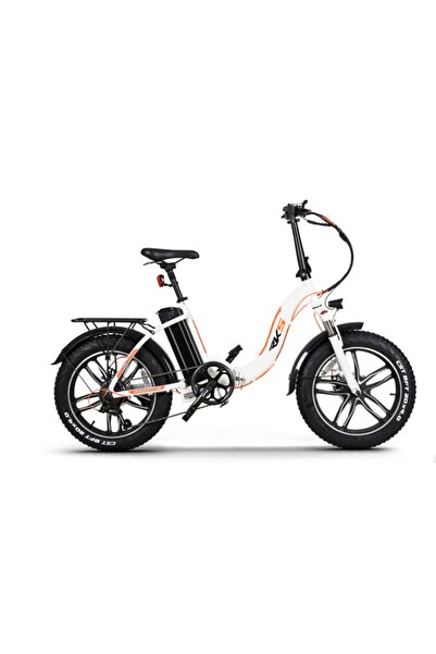 RKS Rsıx Pro Katlanabilir Elektrikli Bisiklet Beyaz