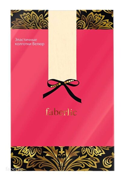 Faberlic جوارب طويلة كريم اللون