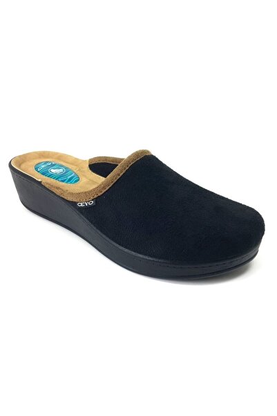 Ceyo 9932 Model Anatomical Black Women's Slippers
