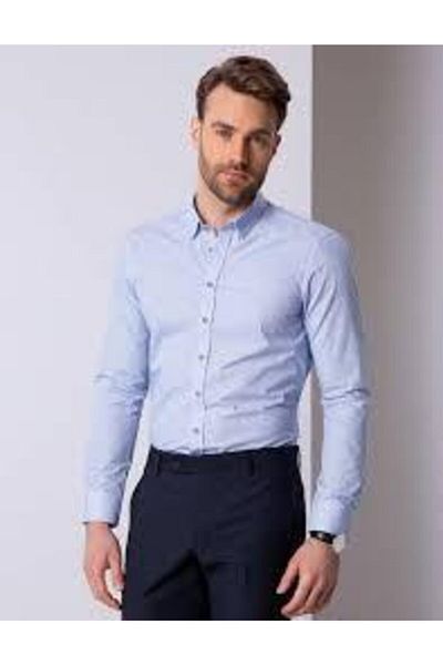 Pierre Cardin Ανδρικό πουκάμισο Slimfit 771577 Histor