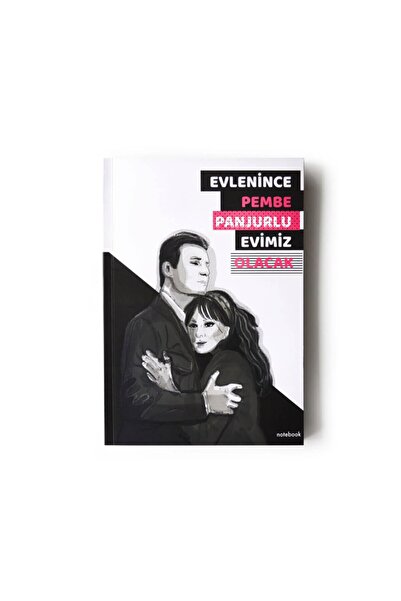 pulp Pembe Panjur Noktalı Defter (A5)