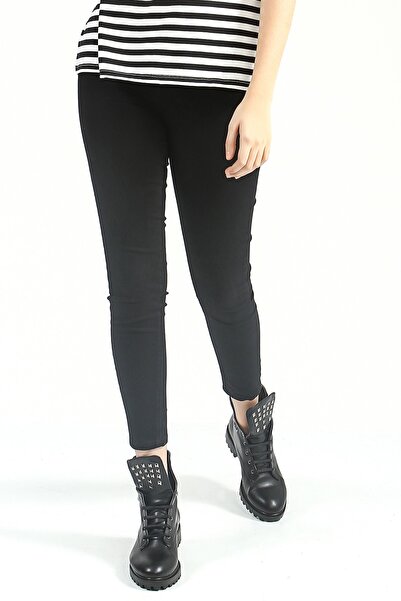 Collezione Siyah Kadın Mavi Spor Superskinny Denim Pantolon