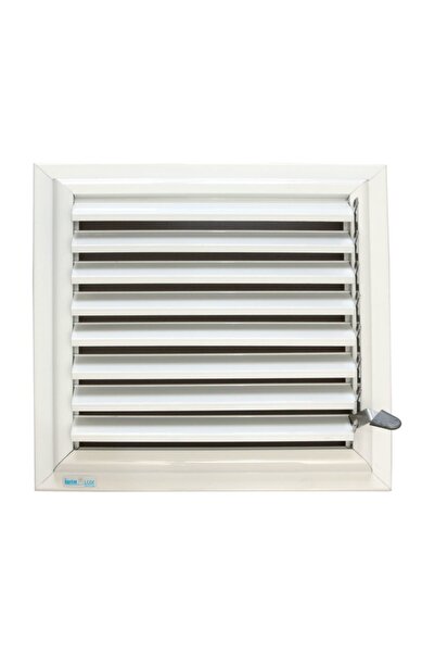 winlüx Alüminyum Banyo Wc Havalandırma Menfezi 51x51 Beyaz Seri