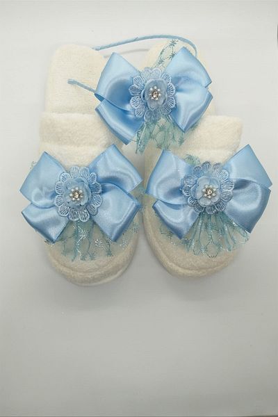 Melkady Aksesuar Melkady025- 2-Piece Maternity Set, Maternity Slippers and Crown