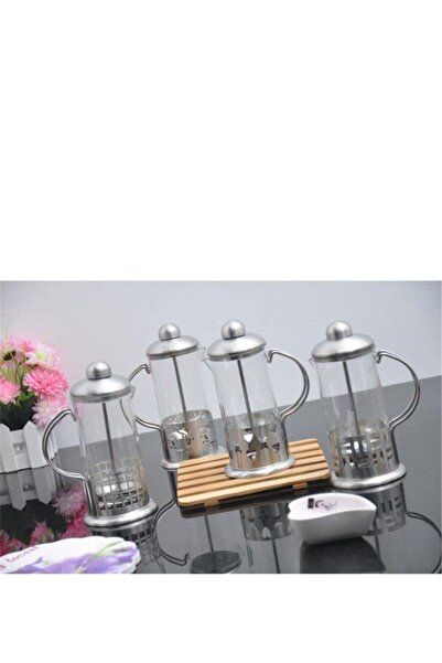 Emr züccaciye Cam Bitki Çayı Demleme - Çay Potu - French Press 350 ml.