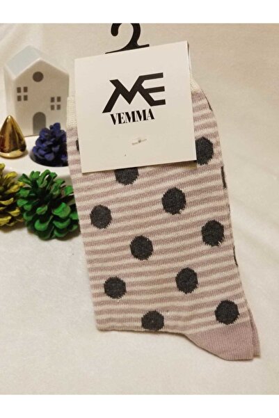 VEMMA 2-pakovanje Pamuk čarapa sa krugovima i tačkama