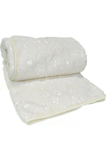 Özdilek Embos Plush Baby Blanket Bone