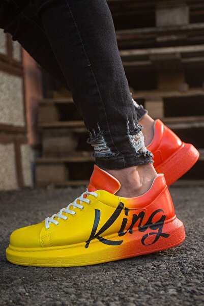 Chekich Ch254 Bt Чоловічі черевики 431 Жовтий / Помаранчевий Kıng