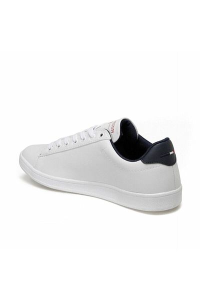 U.S. Polo Assn. Πόλο Ασν. Ανδρικά αθλητικά παπούτσια μεγάλου μεγέθους Franco White-Navy