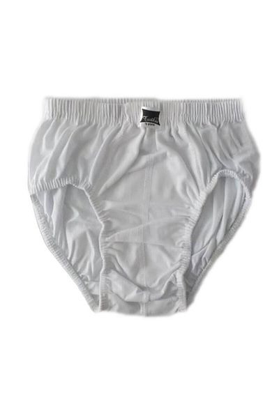 Tutku Boy's Kom White Slip Panties 3 Pack 100% βαμβάκι