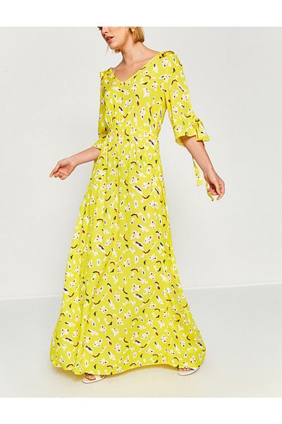 Koton Γυναικείο Floral Φόρεμα