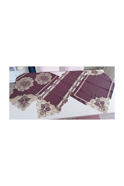 Narin 5 Parça Fransız Güpürlü Oda Takımı