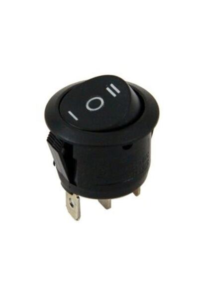 Genel Markalar On Off On Düğme Yuvarlak Işıksız