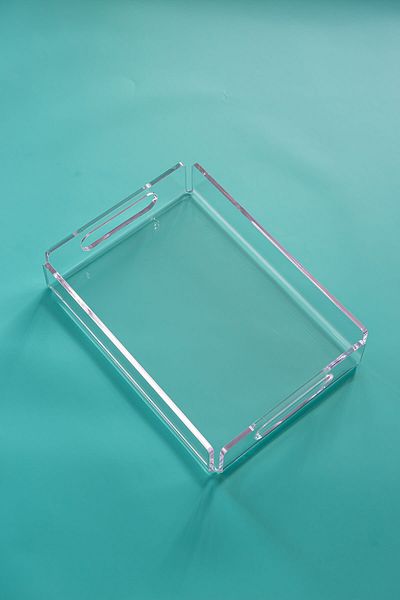 Queen Bee İstanbul Transparent Plexiglass Tray 25cm X 17cm