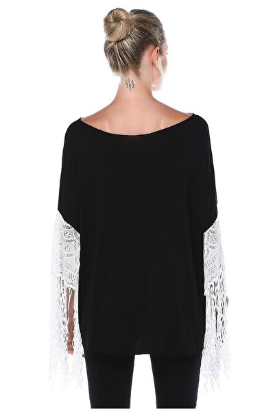 Quincey Wide Cut Tassel Sleeve Tunic