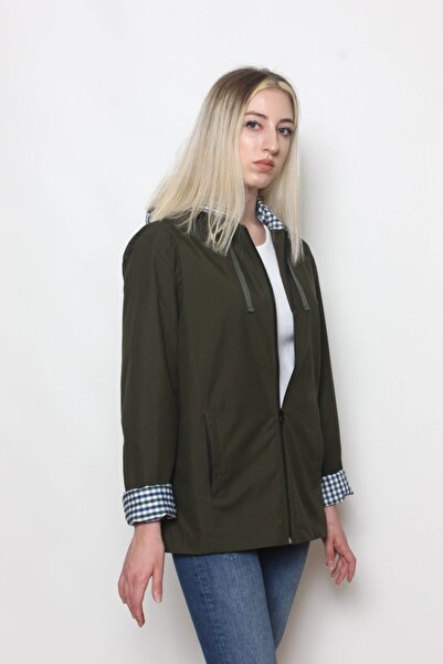 Cottoncool Γυναικείο αδιάβροχο και αντιανεμικό με κουκούλα