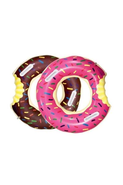 BESTWAY Kahve Renkli Donut Tutunmalı Simit 85 Cm Bermuda - 6942