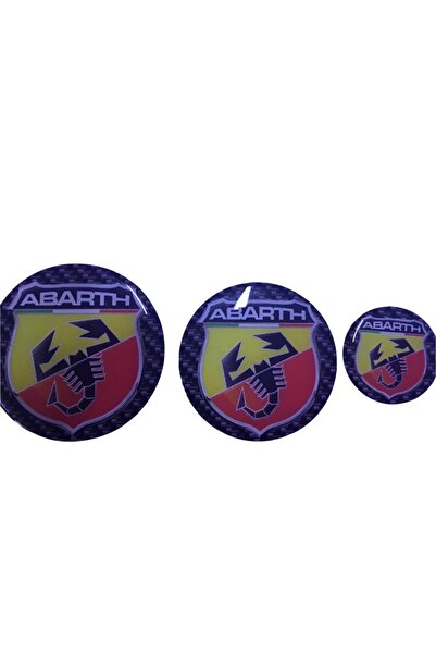 PROTEC Grande Punto Abarth Logo 3'lü Set (ön-arka-direksyon)