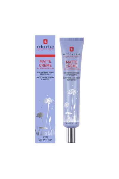 erborian Matte Crème Soin Matifiant Vision Effet Flouté Mattifying Face Care ...